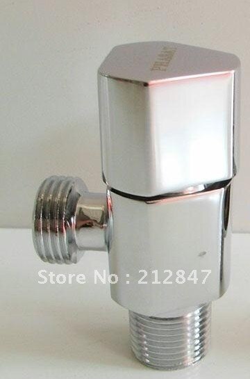 Hardware Zinc Alloy 2 Way Water Control Stop Angle Valve Diverter