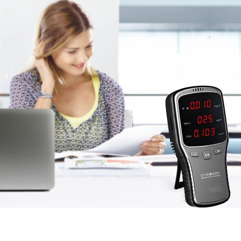 Technology Formaldehyde HCHO PM1.0 PM2.5 PM10 Gas Analyzer Household PM 1.0 2.5 10 Air Analyzer