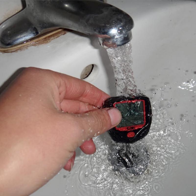 Waterproof Bicycle Speedometer Bicycle Odometer Bicycle Computer Bicycle Speedometer Riding Computer Digital LCD Computer