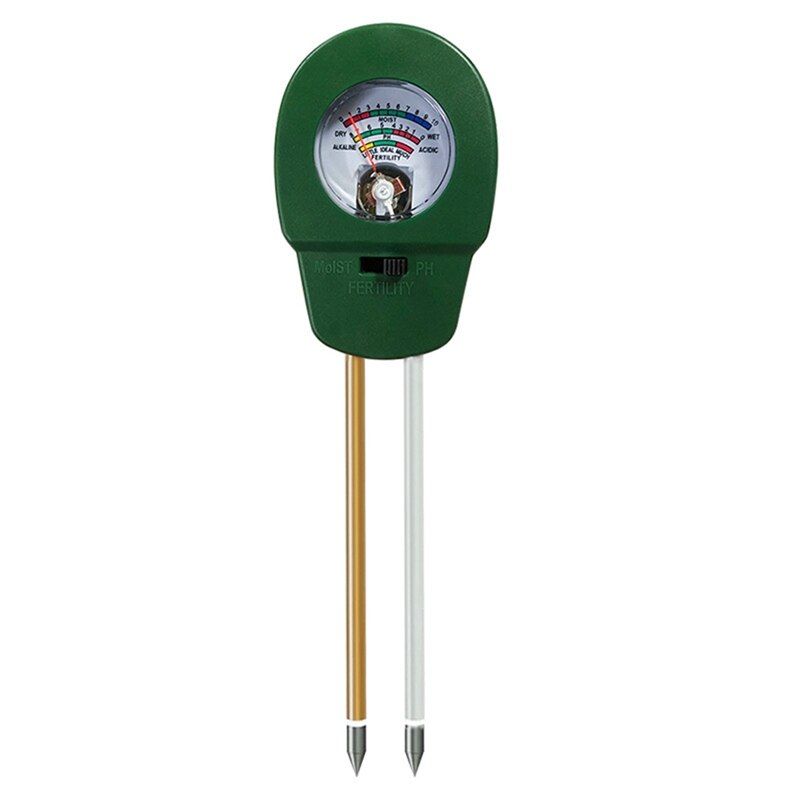 Soil PH Meter,3-In-1 Soil Moisture,Fertility,PH Tester,Gardening Tool For Plant Care,Garden,Farm,Lawn: Default Title