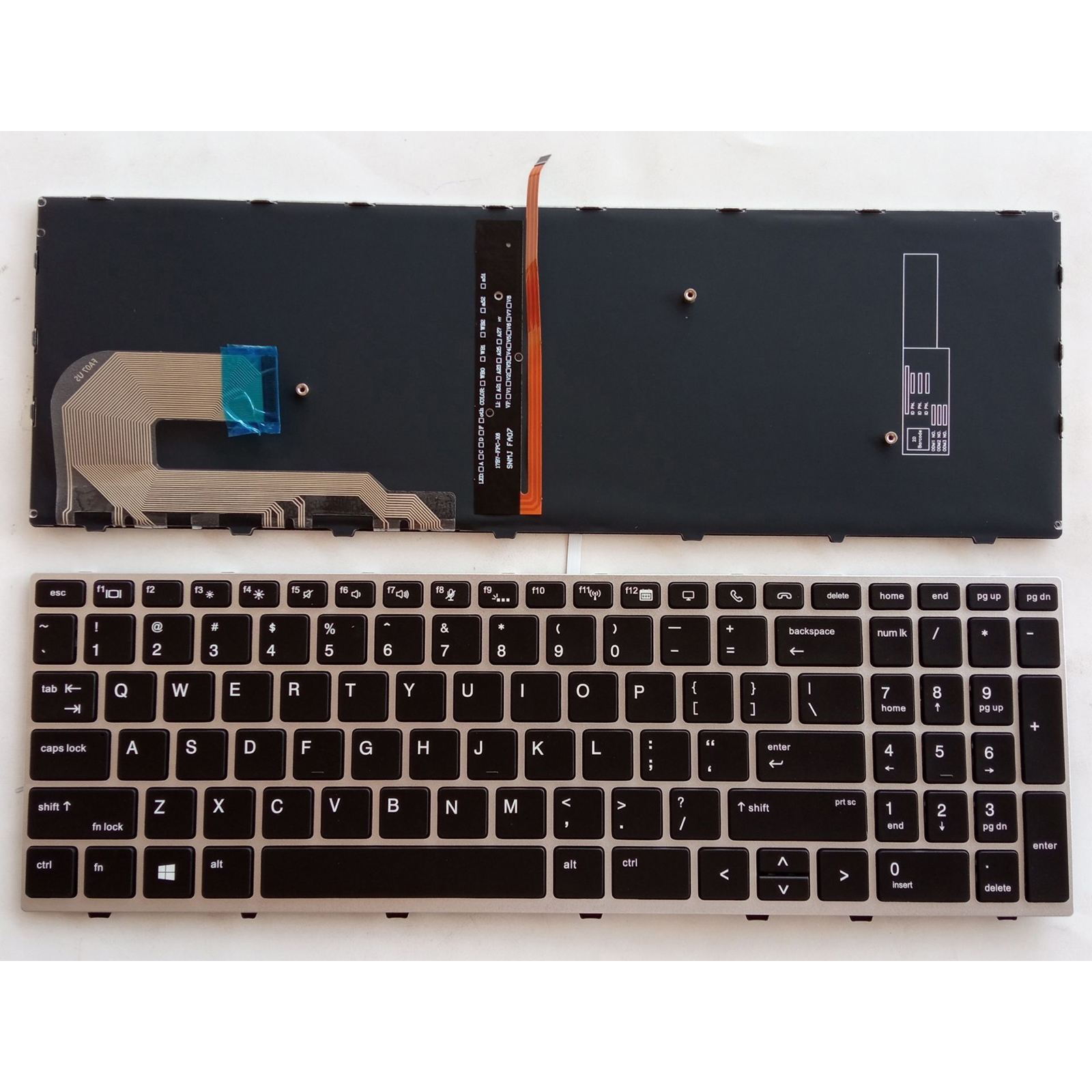 US Toetsenbord voor HP Elitebook 850 G5 850 G6 855 G5 750 G5 G6 755 G5 zbook 15u G5 G6: Paars