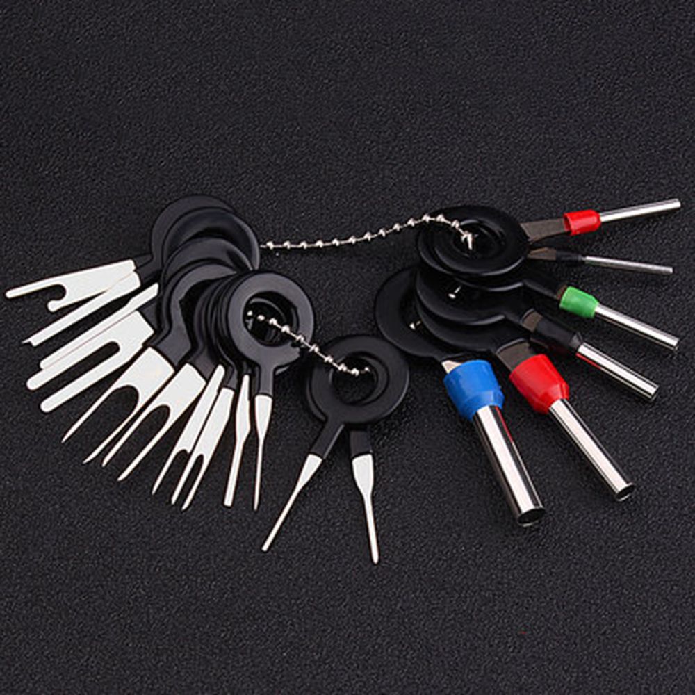 Car Wire Plug Electrical Hand Repair Set Picking Crimp Connector Needle Terminal Kit Car Extractor Pin Removal Tool