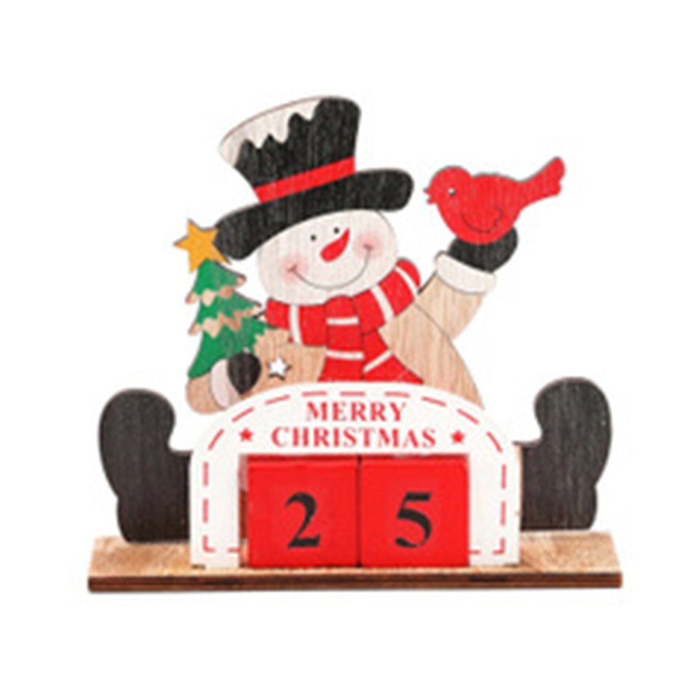 Christmas Calendar Accessories Decorative Pendant Products Amusing Christmas Countdown Calendar