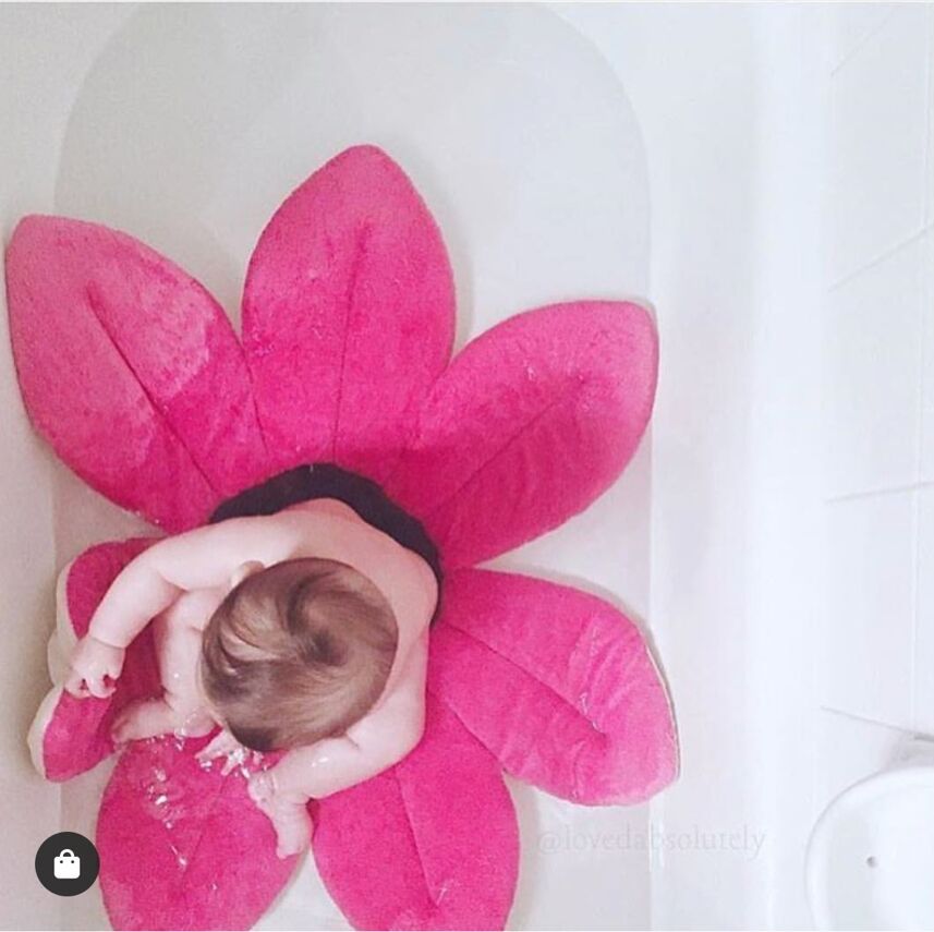 Bañera antideslizante de flores para bebé, soporte para baño de seguridad infantil, cojín para bañera, tapete para asiento de Ducha