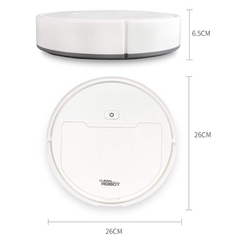 Intelligent Vacuum Cleaner Smart Robotic Cleaner Floor Sweep Machine Floor Mopping Robot Rechargeable Electric Cleaner Robot