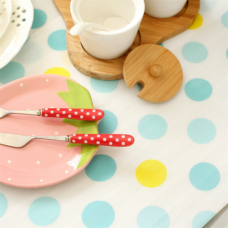 300Cm Reusable Table Drawer Mat Kitchen Shelf Liner Contact Paper Waterproof Drawer Paper PET Anti-oil Table Desk Decoration