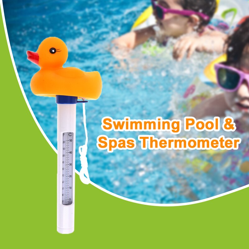 Drijvende Vijver Zwembad & Spa 'S Thermometer Zwembad Monitor Water Temperatuur Met Touw Voor Zwembaden Spas tubs