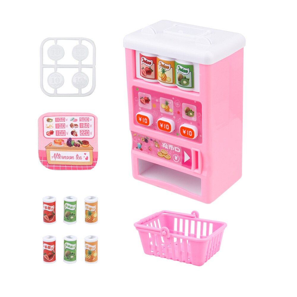 1Pc Simulatie Automaat Speelgoed Grappige Educatief Simulatie Automaat Automaat Speelgoed Kinderen Speelgoed Voor Childr: Pink