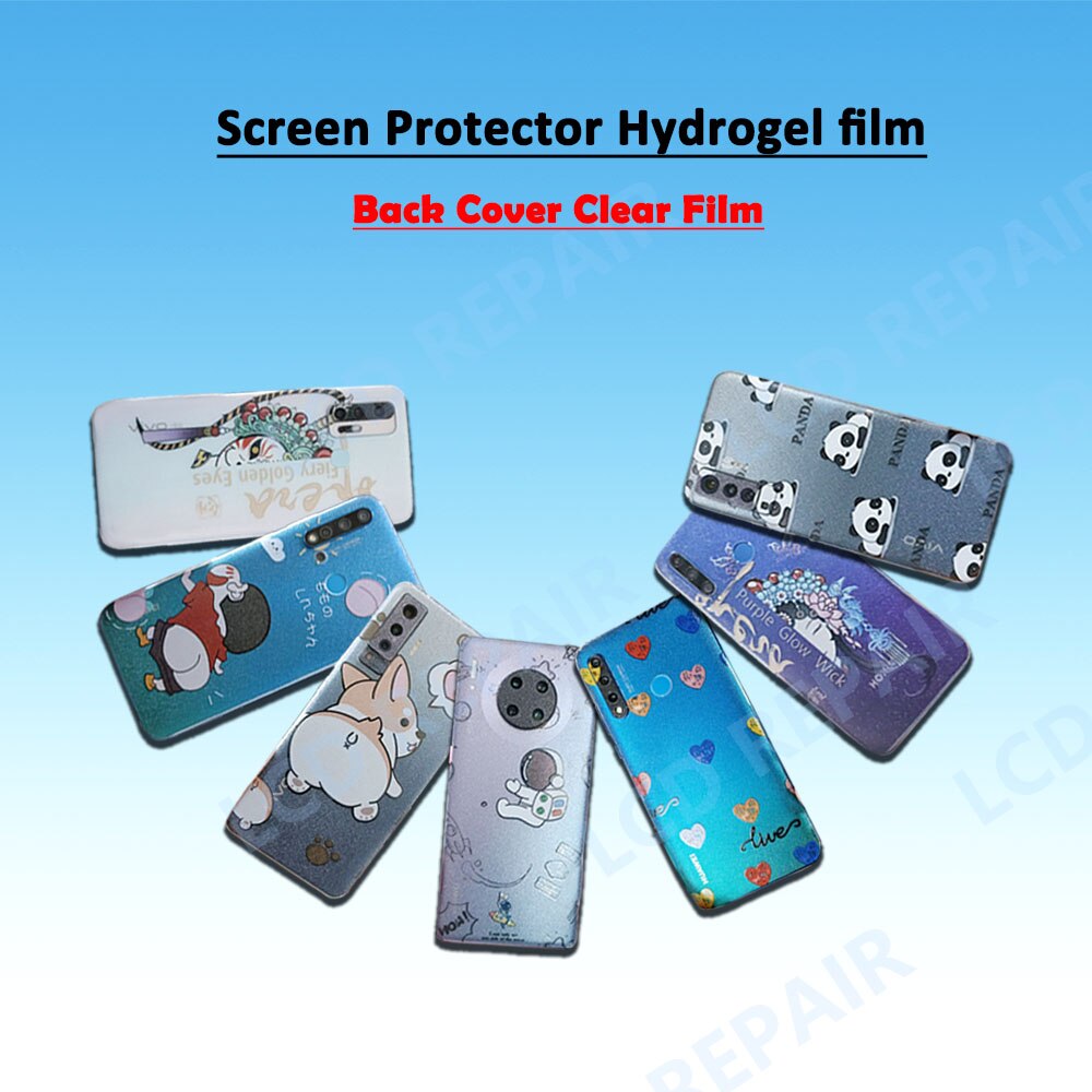 50Pcs 3D Transparent Hydrogel Film Screen Protector Mobile Phone Tablet Watch TPU Hydrogel Sheet For Film Cutter Plotter Tool