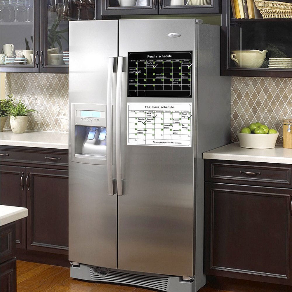 Magnetische Kalender Magnetische Lästige Pflicht Diagramm Kühlschrank Kalender Monatliche Wöchentlich Täglich Planer für Kinder Erwachsene Organizer