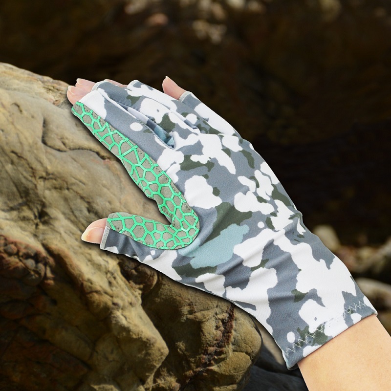 Retter Wärme UV Schutz Angeln Handschuhe UPF50 + Sonne Finger Handschuhe Für Segeln Radfahren Bootfahren Surfen Wandern
