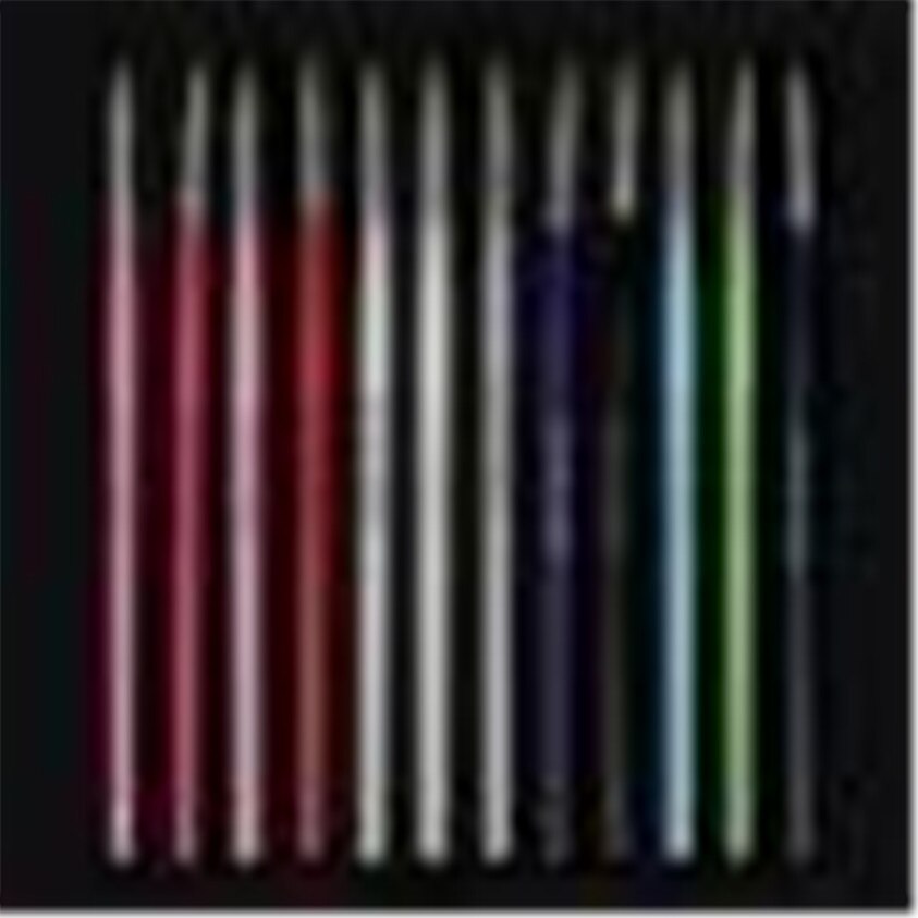 U 12 stuks kleurrijke nail art penseelpen fijne details tips tekenverf set 220