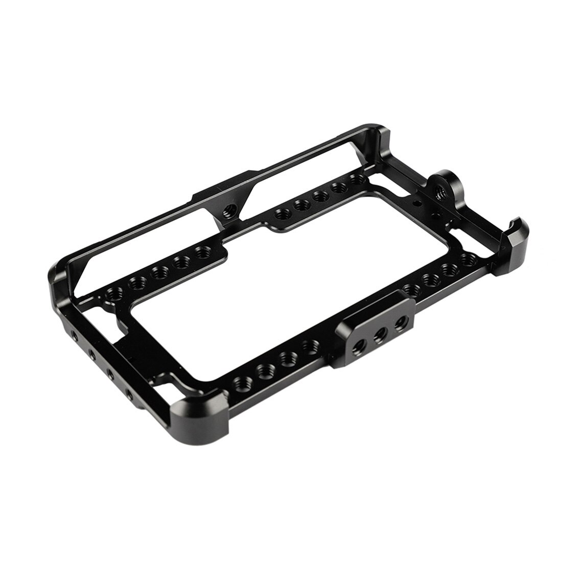 Monitor Cage Bracket Case 1/4&quot;-20 Cheese Mount Aluminum Alloy for FeelWorld F5 Pro V2 5/5.5 Inch Display On-Camera Accessories