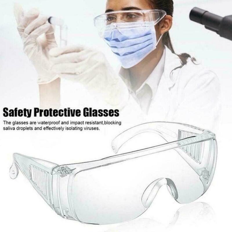 Chemistry Lab Protective Eye Goggles Safety Transparent Glasses Normal Anti Fog Dust Protection Fully Sealed