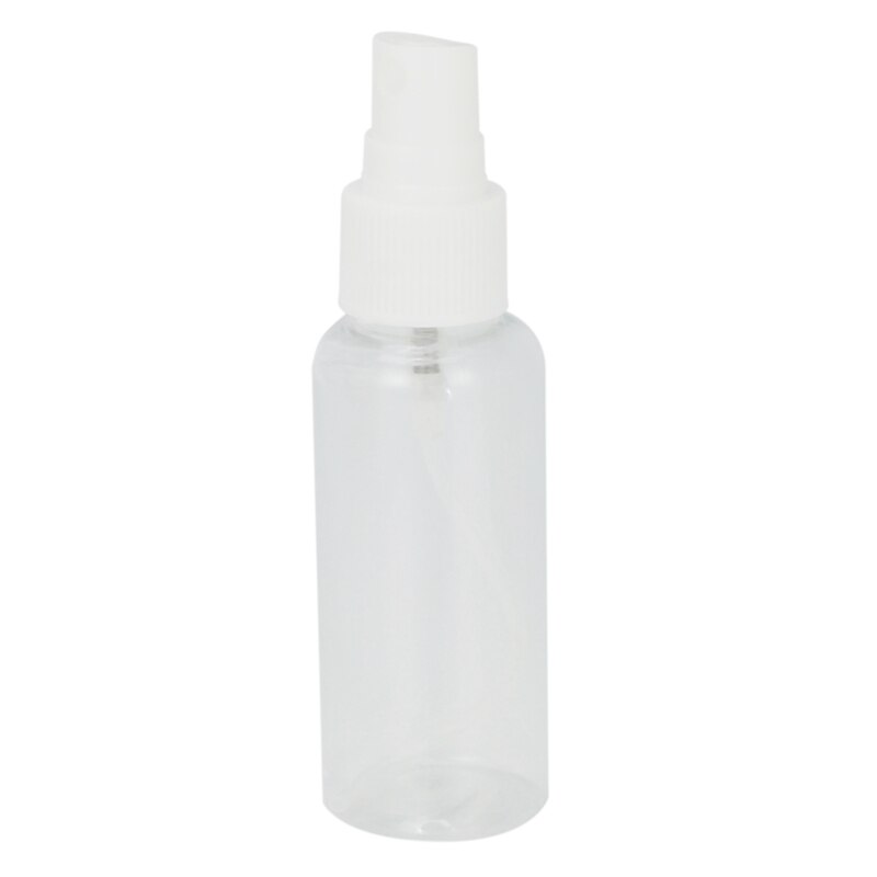 50 Pieces 50Ml Spray Bottles Plastic Empty Refillable Atomiser Transparent Travel Bottle