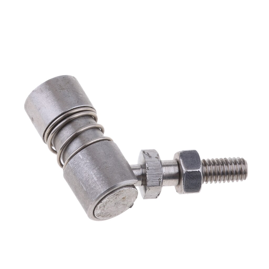 2 Pack 1/4inch Control Cable Shift Throttle Ball Joint Stainless Steel Connector for Marine Boats