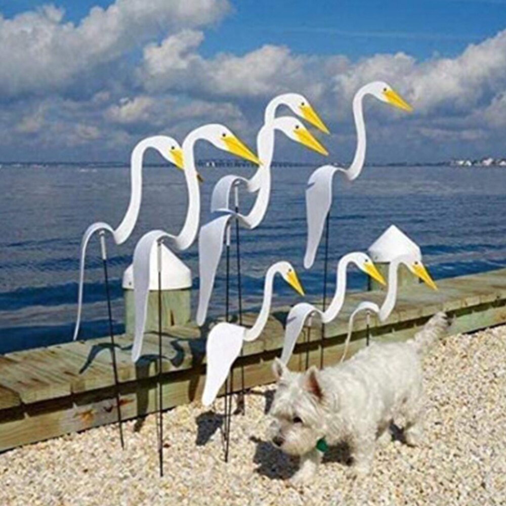 Vip 3D Tuin Flamingo Decoratie Kleurrijke Swirl Vogels