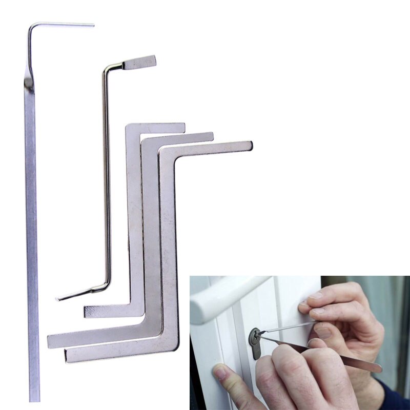 Liushi Broken Key Extractor for Locksmith,Removal Hooks Lock Pin Lock Pick Set Hand Tools