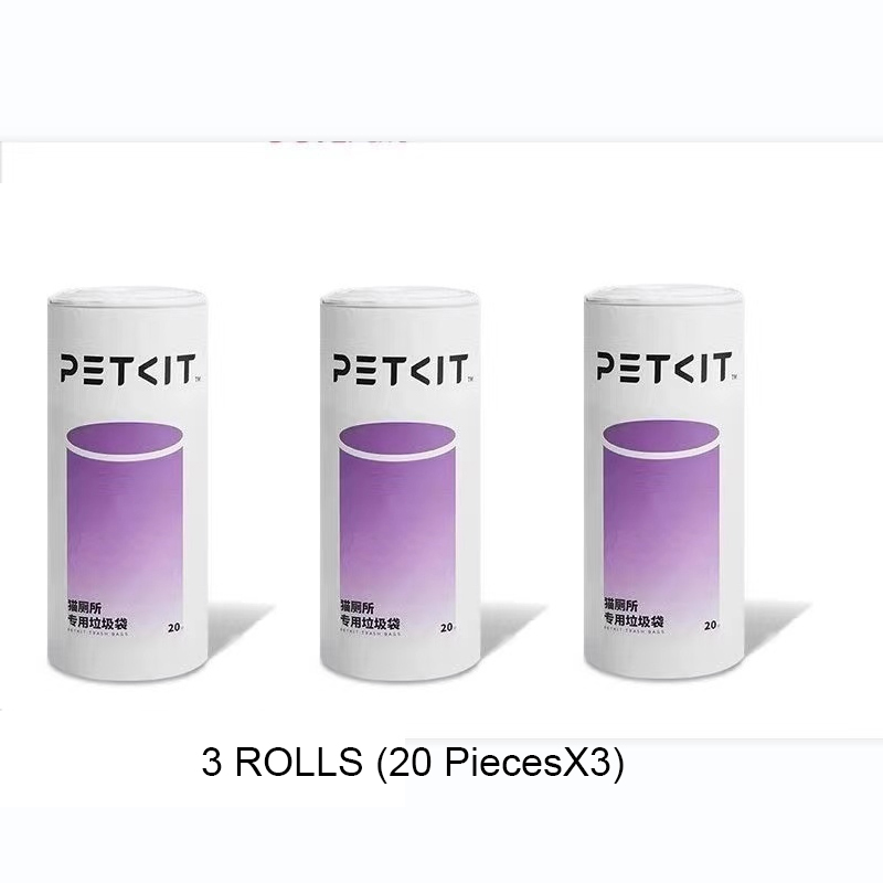 caldo PETKIT Sacchetto per la cacca Sacchetto della spazzatura di ricambio Sacchetto per rifiuti per Pura X Pura Max Autopulente automatico Lettiera per gatti Prodotti per la pulizia: Cachi scuro