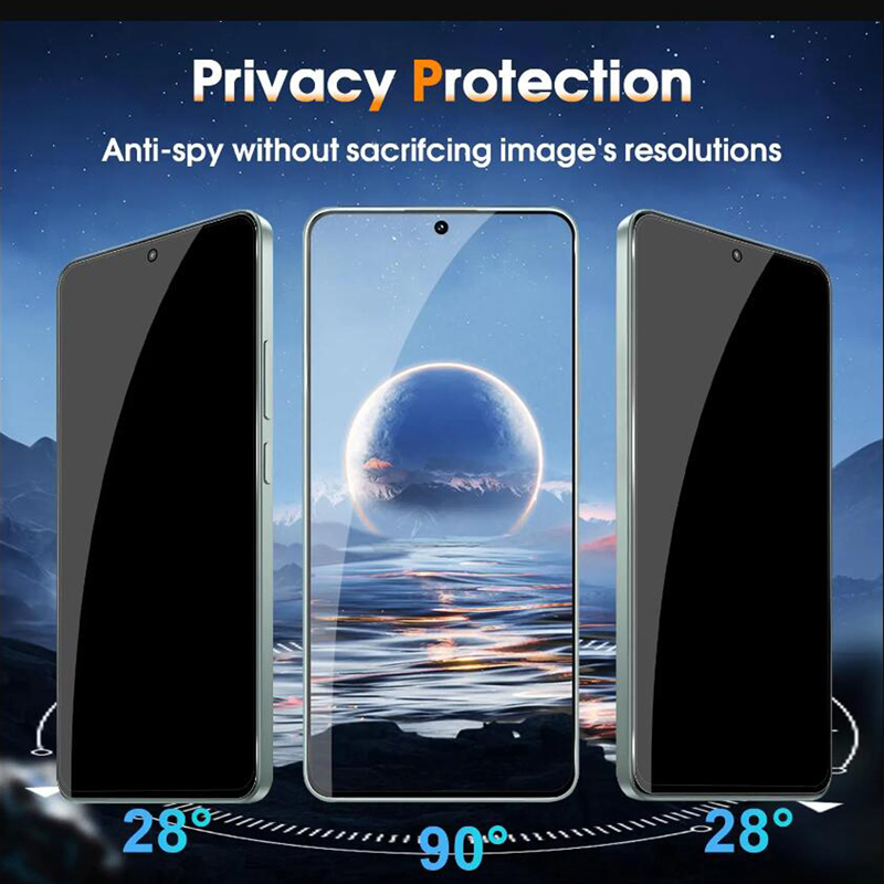 Privacy Screen Glass For iPhone SE Glass Anti-Spy Protector Film For iPhone SE Tempered Glass Film For iPhone SE 7 8