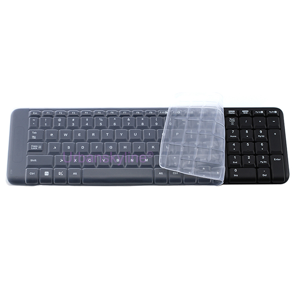 MK215 MK220 MK230 Keyboard Cover for Logitech for Logi Mechanical Protective Protector Skin Clear Silicone TPU Case Funda: Default Title