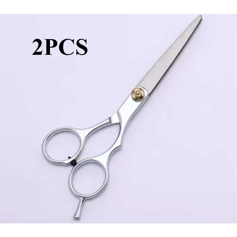 Roestvrijstalen schaar voor haar Dunner wordend knippen Clipper Kappersproducten Kapsel Trim Knippen Kapper Haarschaar nieuw: Blauw