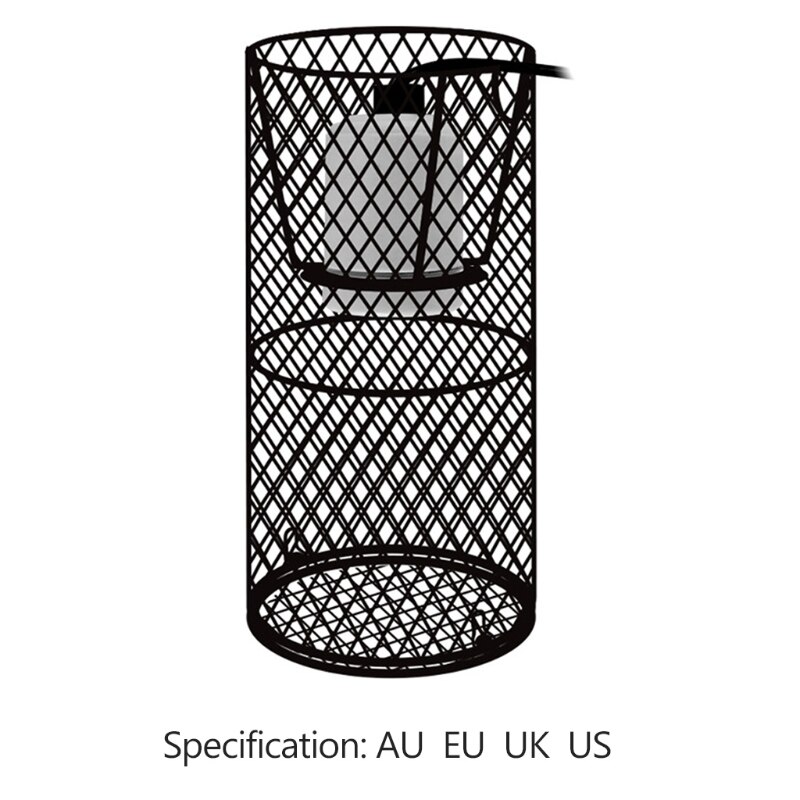 BENE Heizung Schutz lampe Schatten, Gittergewebe Reptilien Zubehör anzug für Schildkröte Eidechsen Frösche KüKen, Grübler, Amphibien Terrarium: EU