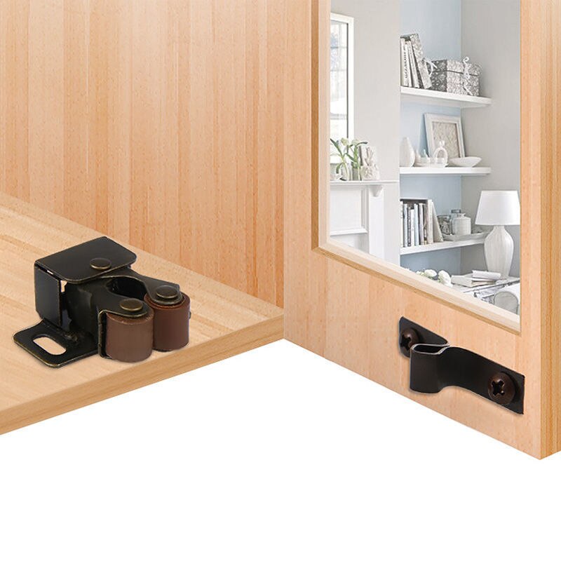Latch lock cabinet snap bead stainless steel switch clip old-fashioned closet snap lock cabinet small magnetic beads