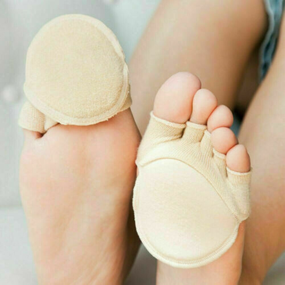 Newly Women Five-finger Socks High Heels Forefoot Half Palms Invisible Socks Shallow Port On-slip Open Toe Socks