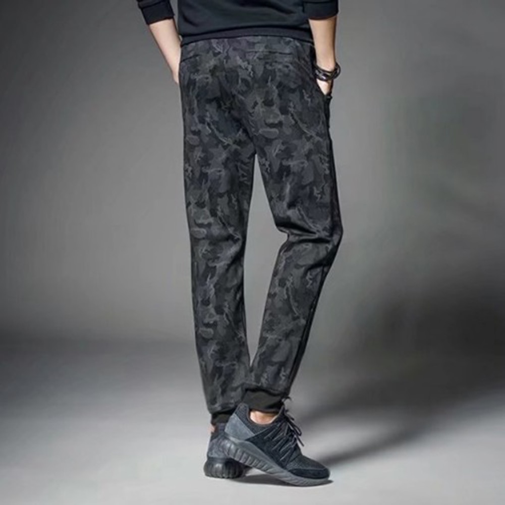 Camouflage Pants Men Joggers Pants Men Cargo Pants Male Athlete Camo Spring Pants Full Length Sport Sweatpants Quick Drying