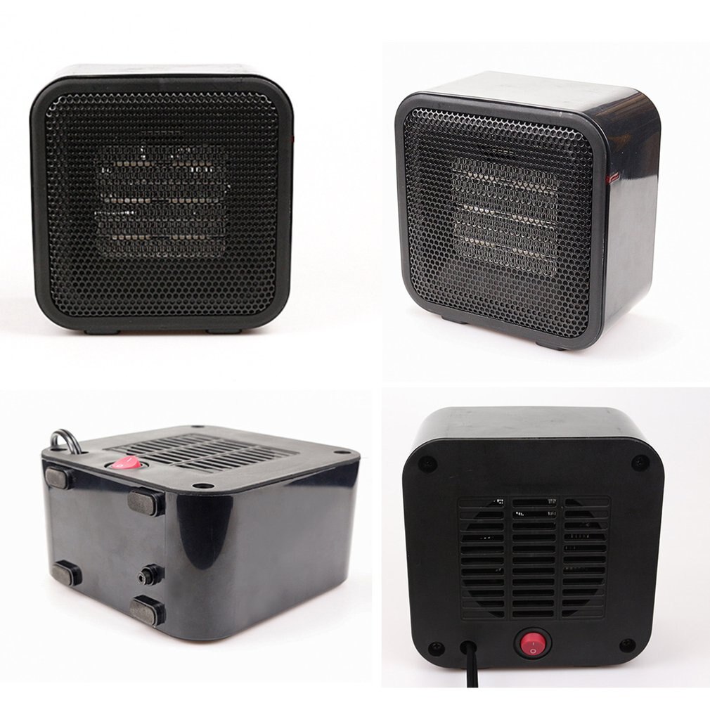 Speed Silent Heater Fan Heater Desktop Mute Heater Thermostat Office Dormitory Home Mini Heater PTC Ceramic Heating Stove