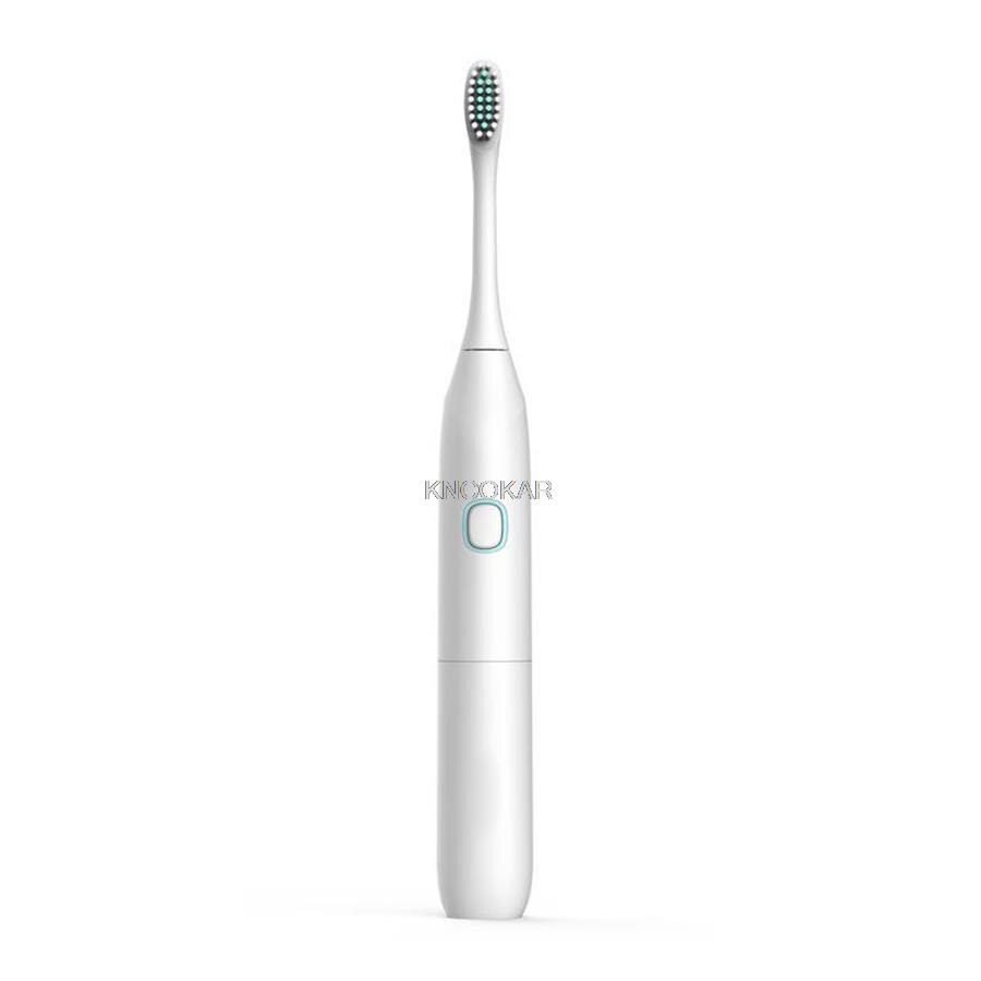 Adult and child electric toothbrush non-charging lazy toothbrush whitening and tooth care ultrasonic toothbrush head: white