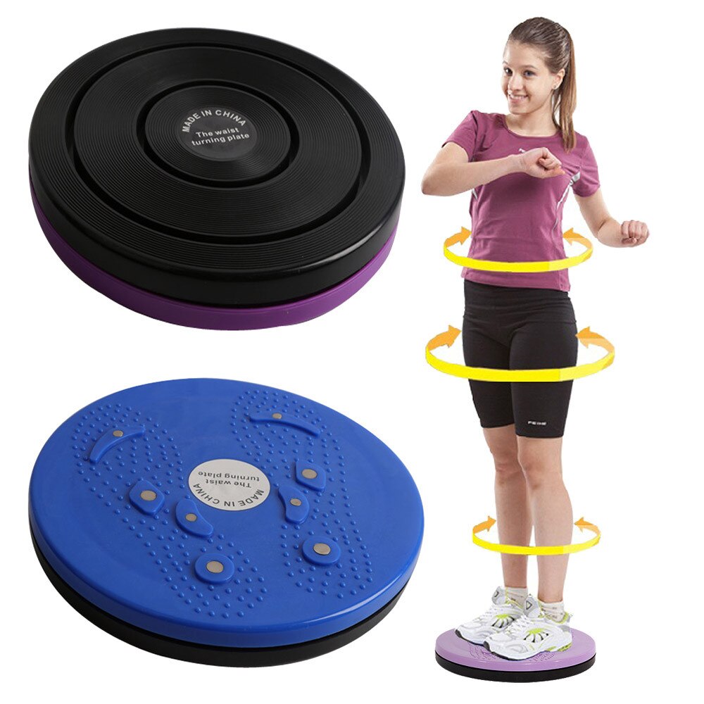 Talje vridning skivebalance træningsudstyr til krop i hjemmet aerob roterende sport magnetisk massageplade træning wobble #