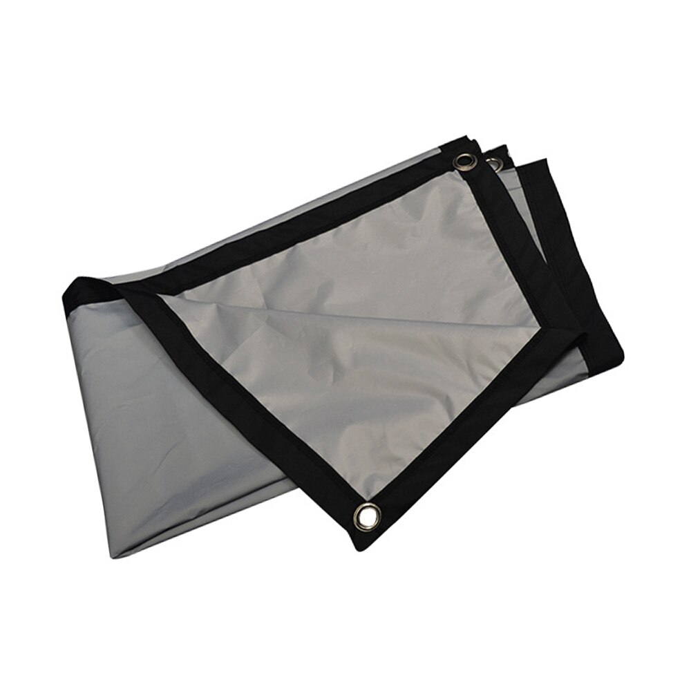 Salange – écran de projecteur toile de projection gris 16:10, Anti-lumière, rideau métallique, tissu réfléchissant, pour YG300 XGIMI H3 Xiaomi DLP