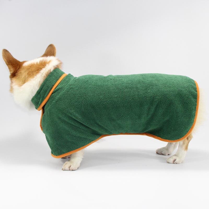 Toalla para mascotas, albornoz para perros, toalla de secado superabsorbente para mascotas, toallas de baño de microfibra para perros, Toalla de baño de secado rápido para gatos, suave abrigo para mascota