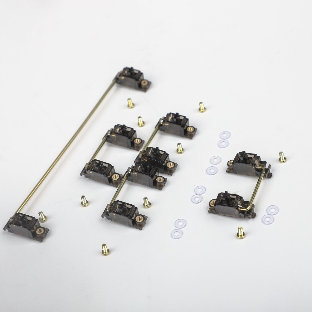 60% 61 ANSI ISO Universal PCB Stabs policarbonato PC Placa de Material para GH60 DZ60 PCB Teclado mecánico DIY