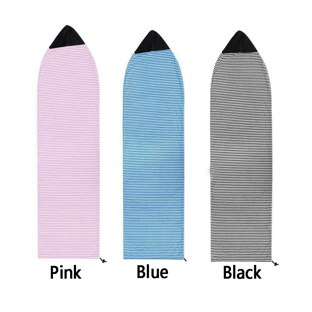 Shortboard Surfboard Cover Stretch Drawstring Protective Bag Soft Quick Dry Storage Surfing Lightweight Accessories Anti Scratch