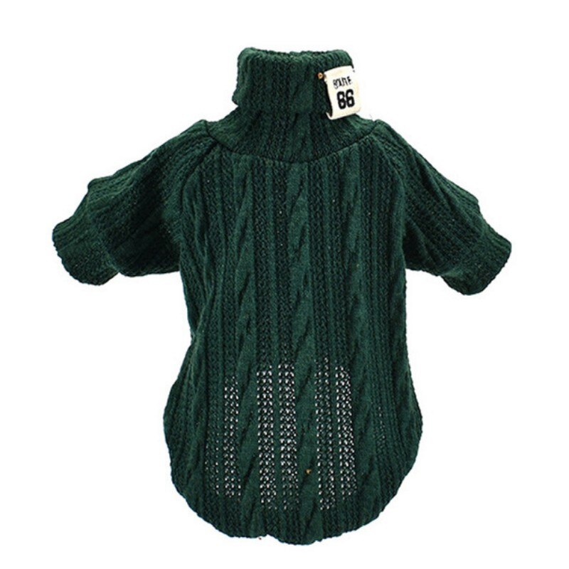 Honden gebreide truien winter warme kleding huisdier hond puppy gezellige jas kleding