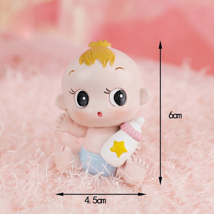 bottle baby Cake Topper Baby Boy or Girl Happy Birthday Cake Topper Wedding Cake Topper Party Supplies: baby  B