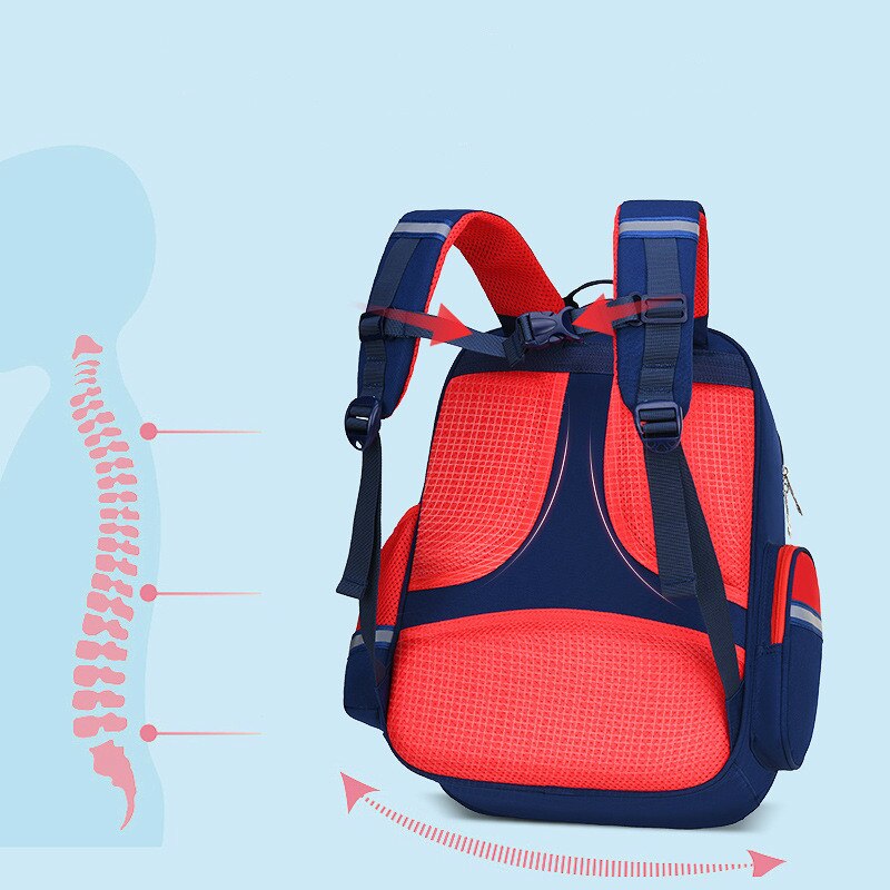 Kids backpack Primary School Bags For Students Boys Girls orthopedic Backpacks Waterproof Schoolbags Book Bag mochila infantil