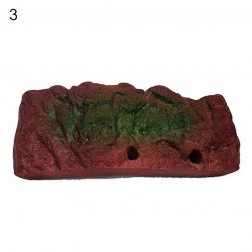 1 Set Schildpad Terras Schildpad Eiland Drijvende Eiland Eenvoudige Installeren Bakeliet Amfibie Klimmen Platform Voor Vis Kom: 3