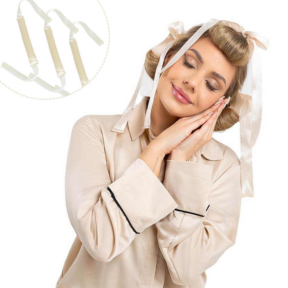 Bigoudi sans chaleur, rouleaux paresseux, tiges de curling sans chaleur, bande de sauna, bigoudis doux, boucles de sommeil de nuit, outils de coiffure, 3X