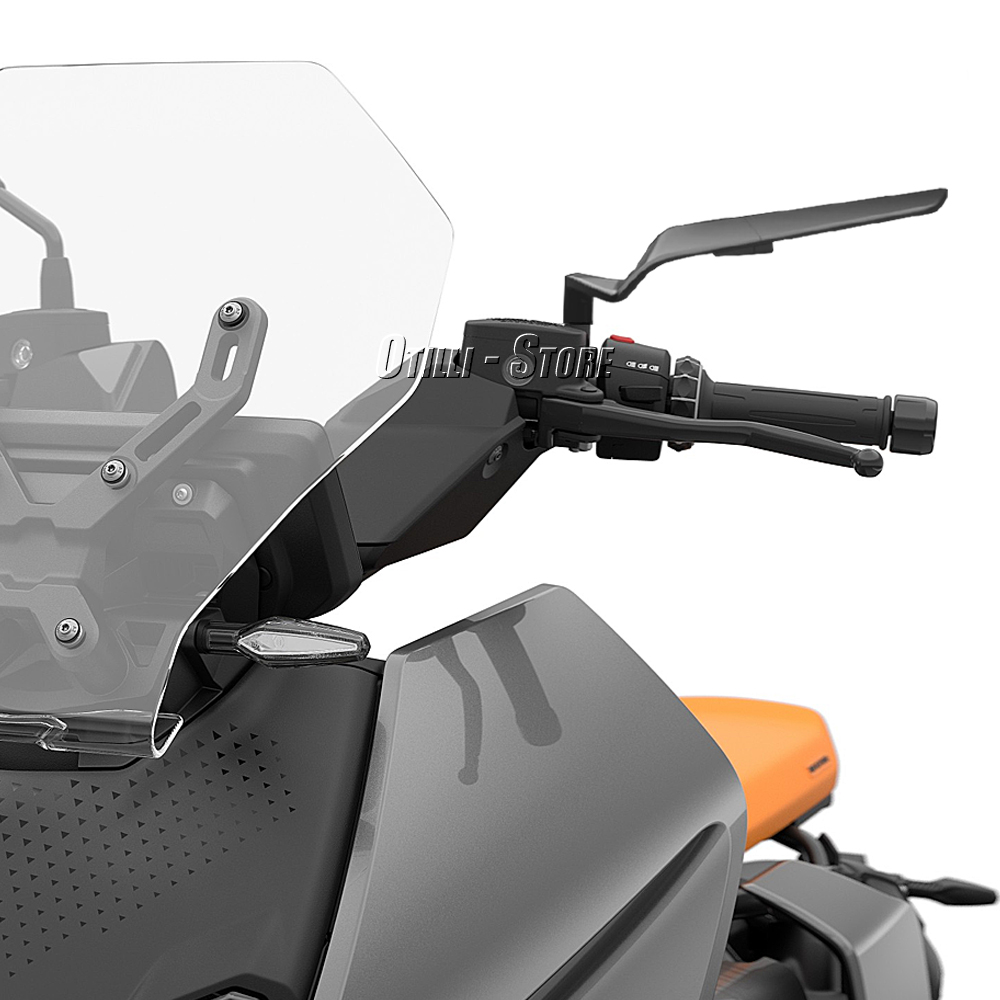 Nuovi accessori moto specchi nero Wind Wing specchietto retrovisore rotante regolabile per BMW CE04 CE 04 ce04 2022 2023
