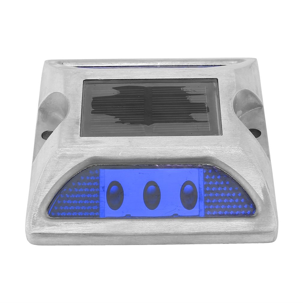 Aluminiumlegering zonne-spikelampen led-highlight spikelamp hoge weerstand waterdichte straatverlichting rood/geel/wit/groen/blauw