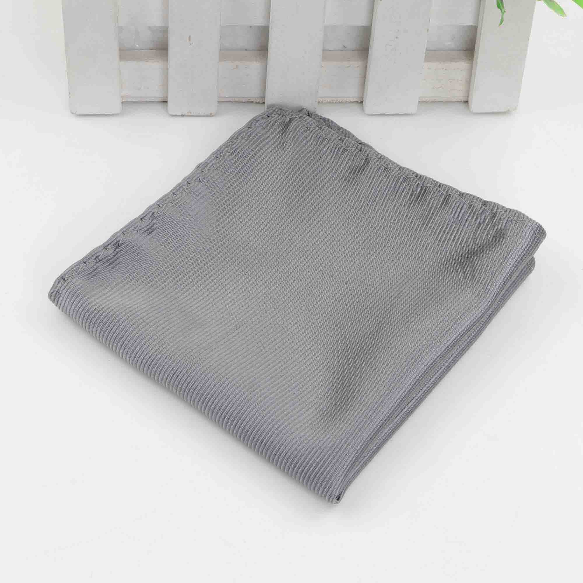 Men Suits Polyester Handkerchiefs Woven Striped Pocket Square Hankies Business Casual Pockets Hanky: 4