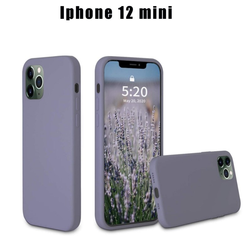 Siliconen Case Compatibel Met Iphone 12 Mini Iphone 12 Iphone 12 Pro Iphone 12 Pro Max: A