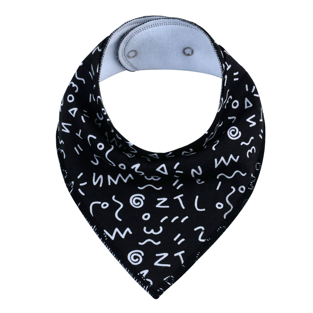 Baby Bandana Kwijlen Slabbetjes Door Daulia, Unisex 1-Pack Absorberende Biologisch Katoen, leuke Baby Voor Jongens & Meisjes: KD0101
