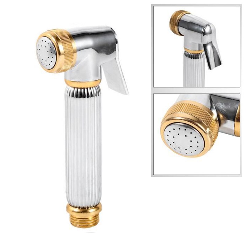 Shower Head Nozzle Hand-held Bath Toilet Shower Hose Holder Head Sprayer Bidet Handheld Toilet bidet sprayer for Bathroom