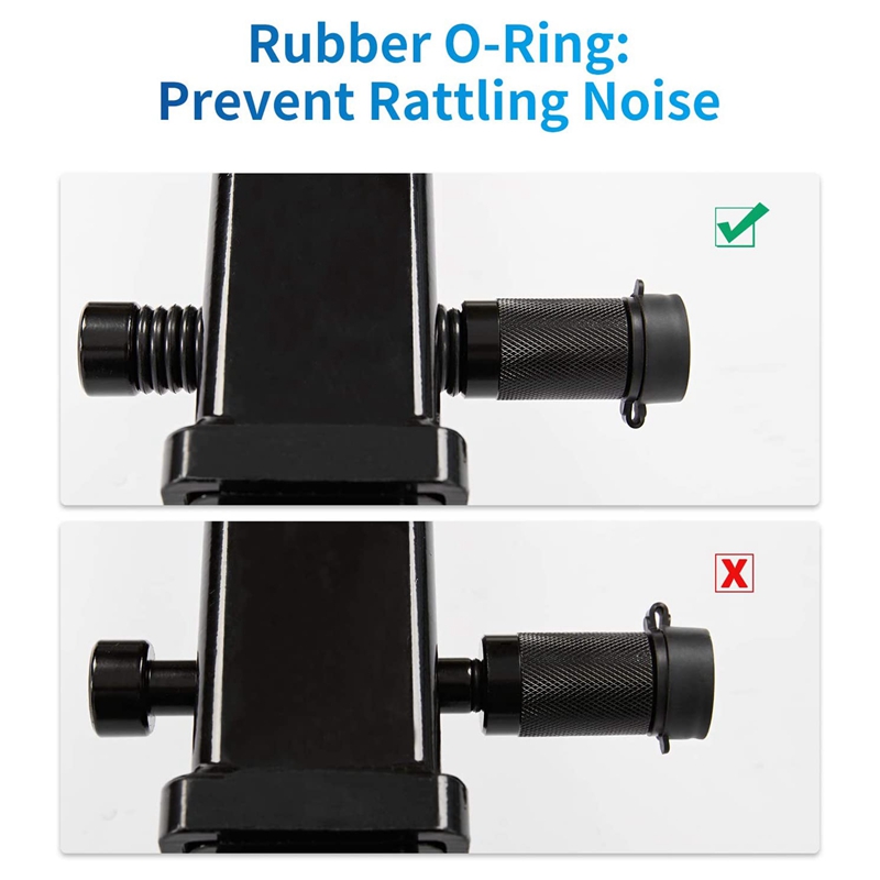 Trailer Hitch Receiver Coupler Lock Kit, Long Trailer Hitch Lock Receiver Pin Lock for Class III IV Receiver, Dia