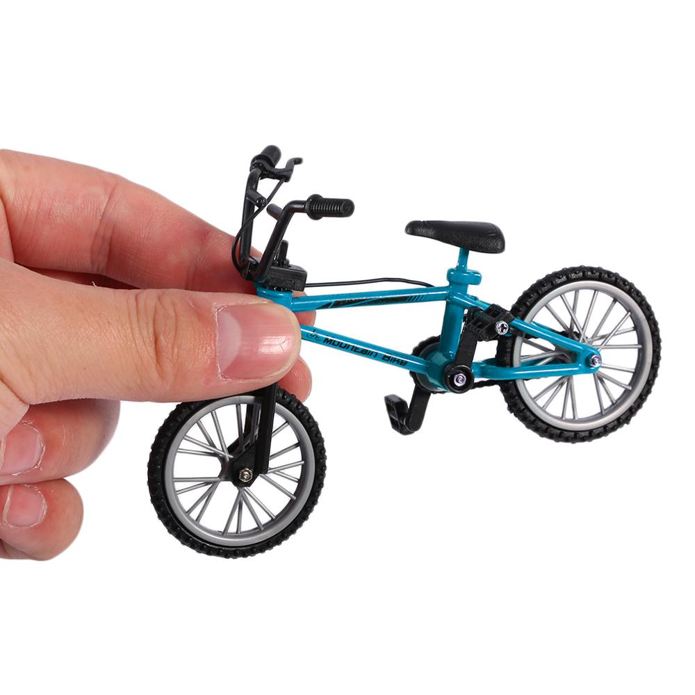 Mini dedo juguetes Bmx bicicleta de montaña BMX bicicleta Fixie moto de dedo juguete juego niños Aleación de simulación dedo bicicleta